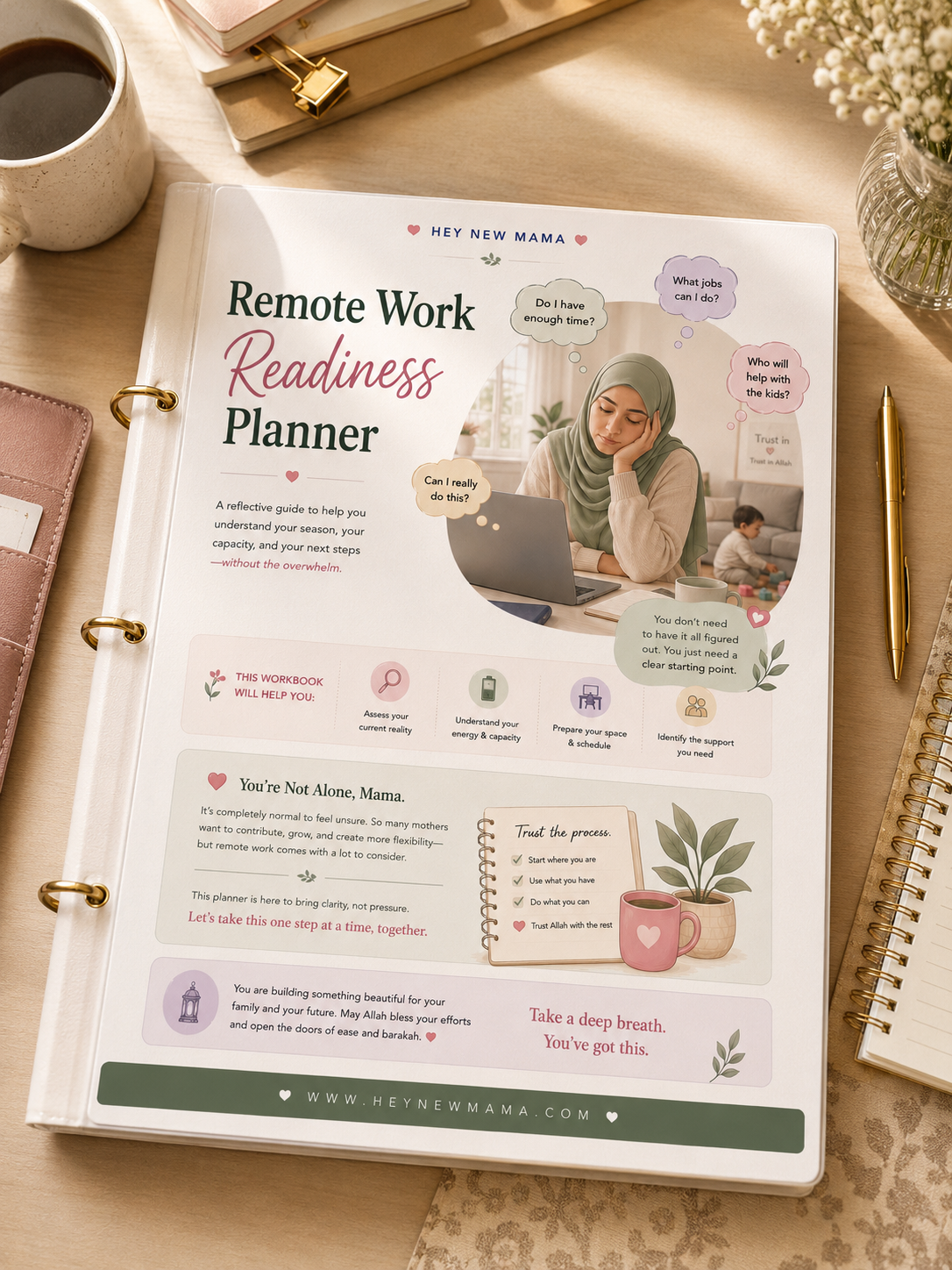 Remote Work Readiness Planner worksheet